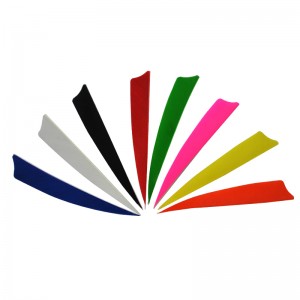 Nika Bogenschießen 172312 4Inch Federschild für Bogenschießen Alle Arten von Pfeil Fletching Shooting