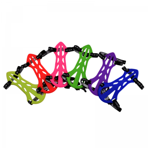 Elong Outdoor 440001 Armschutz Weichkautschuk Einstellbar Doppelgesichter Bogenschießenschießen mit Schutz