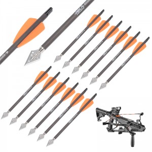 Nika Bogenschießen 114521-02 Carbon Bolt ID6.2mm 7,5 Zoll für Cobra System Adder/R9/RX Bogenschießen Jagdgeräte