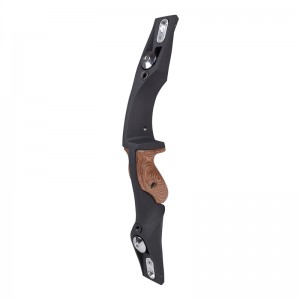 Nika Bogenschießen 220019 17 Zoll ILF Rh Risers Griff für Recurve Bow Equipment Jagd Outdoor Sports