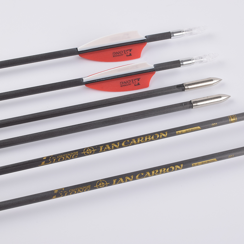 3.2mm reiner Kohlenstoff Pfeil für Bogenschützen