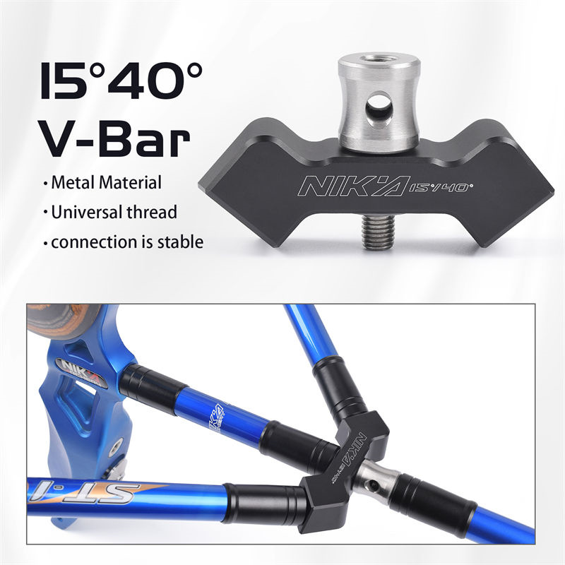 Bogenschießen Recurve Bogenstabilisator V-Bar